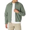 imageAmazon Essentials Mens RelaxedFit Lightweight Stretch ZipUp JacketDark Olive