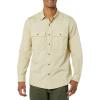 imageAmazon Essentials Mens StandardFit LongSleeve TwoPocket Utility Shirt Previously GoodthreadsLight Tan