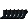 imageAmazon Essentials Womens Casual LowCut Socks Lightweight 6 PairsBlack