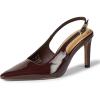 imageAmazon Essentials Womens Slingback HeelsBrown Patent