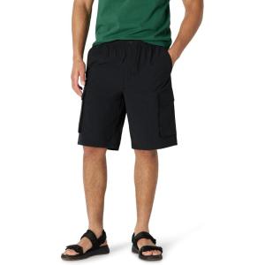 imageAmazon Essentials Mens LooseFit 11quot Long Cargo ShortBlack