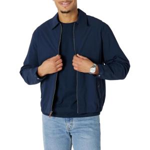imageAmazon Essentials Mens RelaxedFit Lightweight Stretch ZipUp JacketNavy