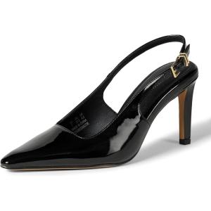 imageAmazon Essentials Womens Slingback HeelsBlack Patent