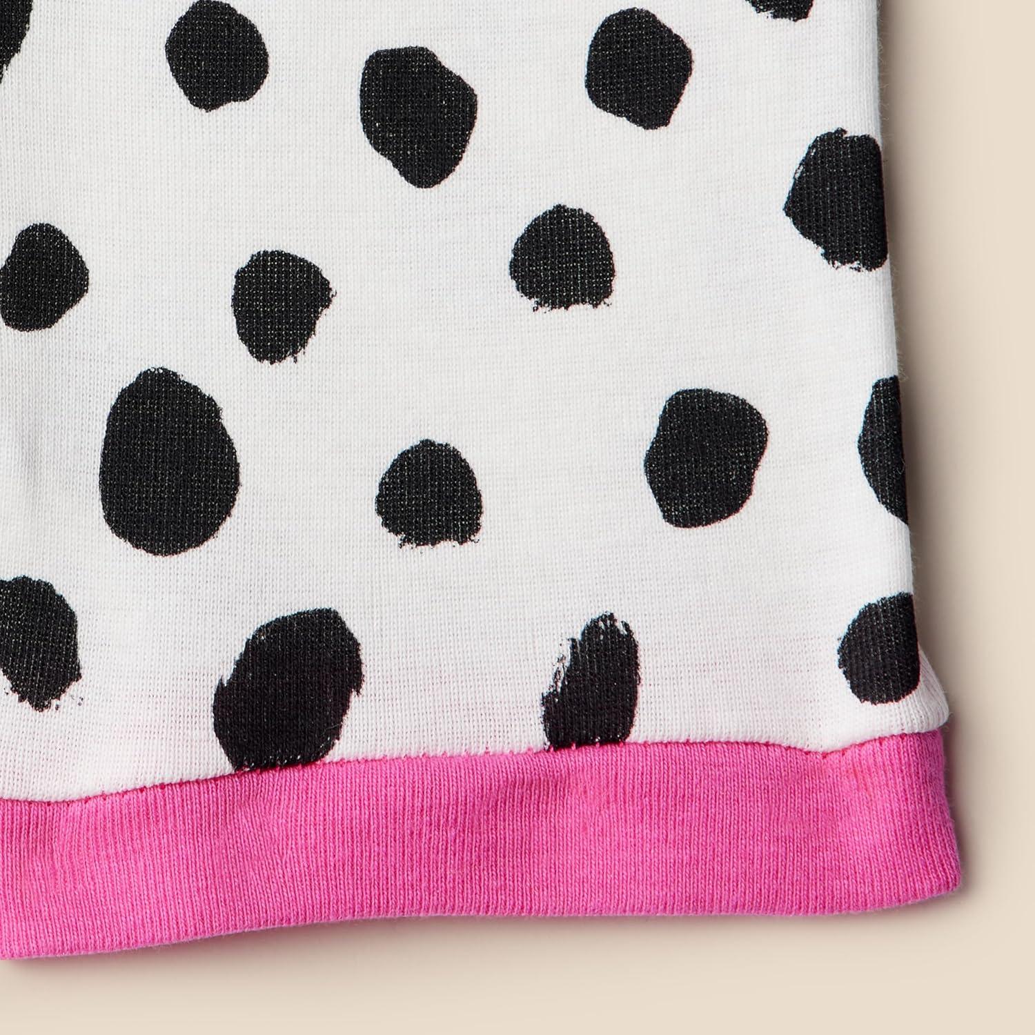 imageAmazon Essentials Unisex Babies Toddlers and Kids SnugFit Cotton Pajama Sleepwear SetsDalmation
