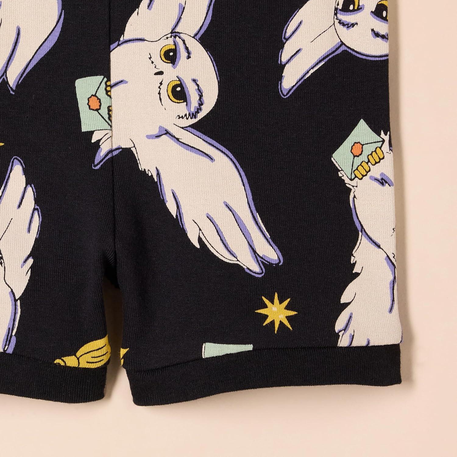 imageAmazon Essentials Unisex Babies Toddlers and Kids SnugFit Cotton Pajama Sleepwear SetsHarry Potter Hedwig  Kids
