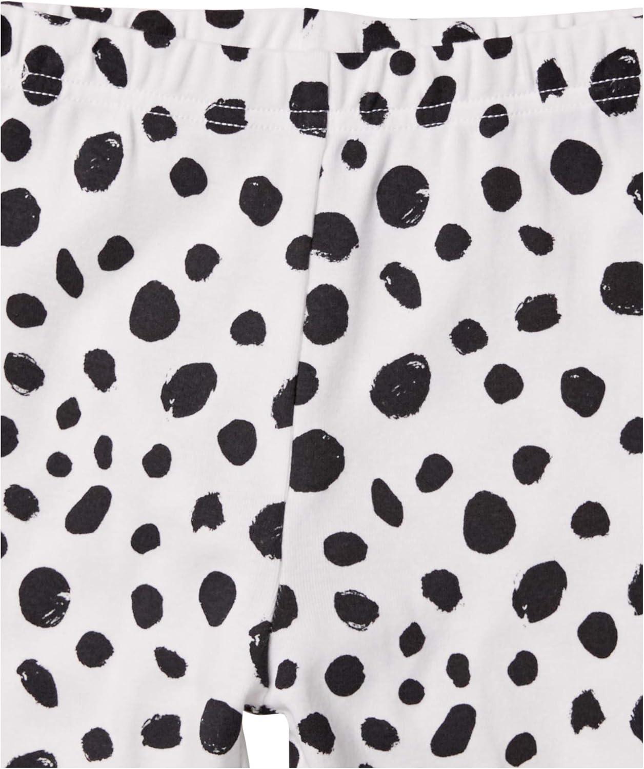 imageAmazon Essentials Unisex Babies Toddlers and Kids SnugFit Cotton Pajama Sleepwear SetsWhite Dalmation