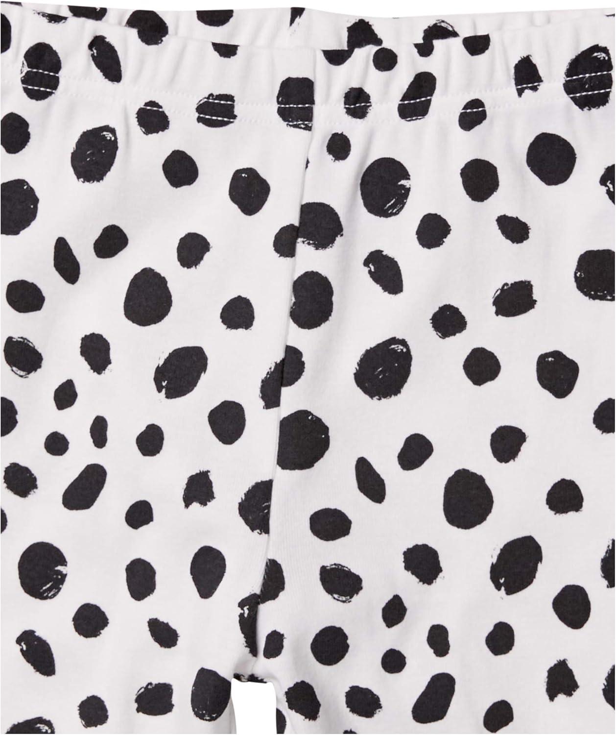 imageAmazon Essentials Unisex Babies Toddlers and Kids SnugFit Cotton Pajama Sleepwear SetsWhite Dalmation