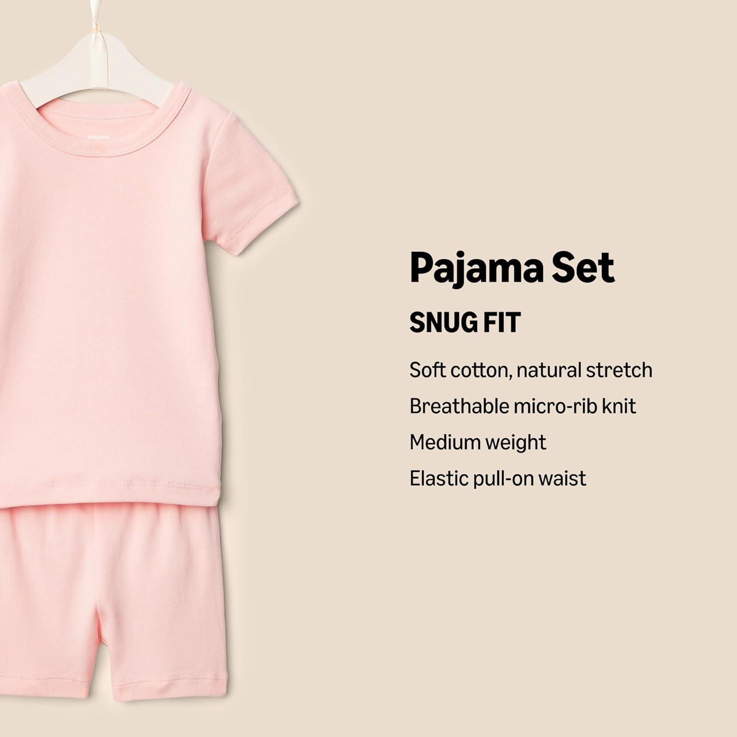 imageAmazon Essentials x Sofia Grainge Mommy and Me Short Sleeve Pajama SetLight Pink