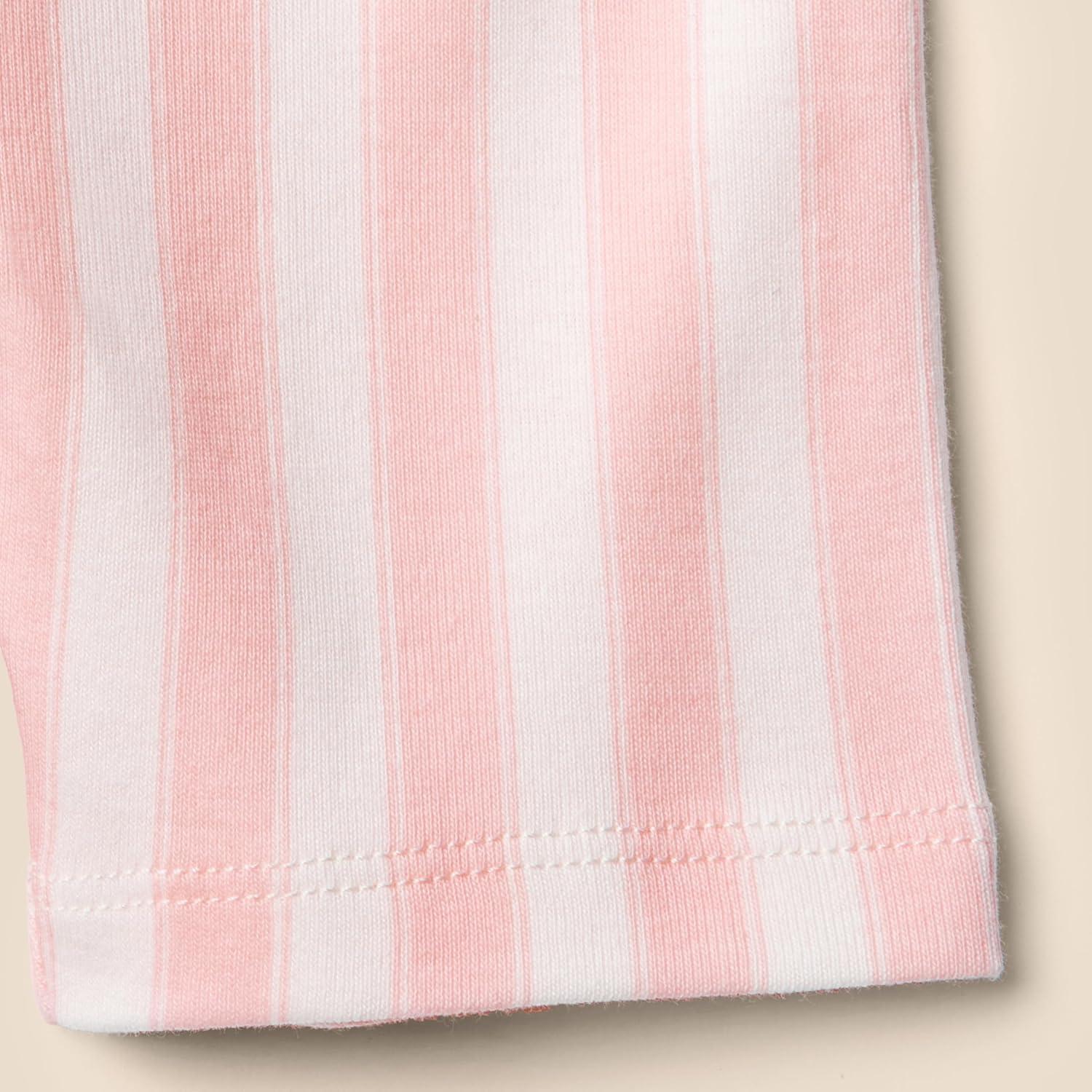 imageAmazon Essentials x Sofia Grainge Mommy and Me Short Sleeve Pajama SetPale Pink Bold Stripe