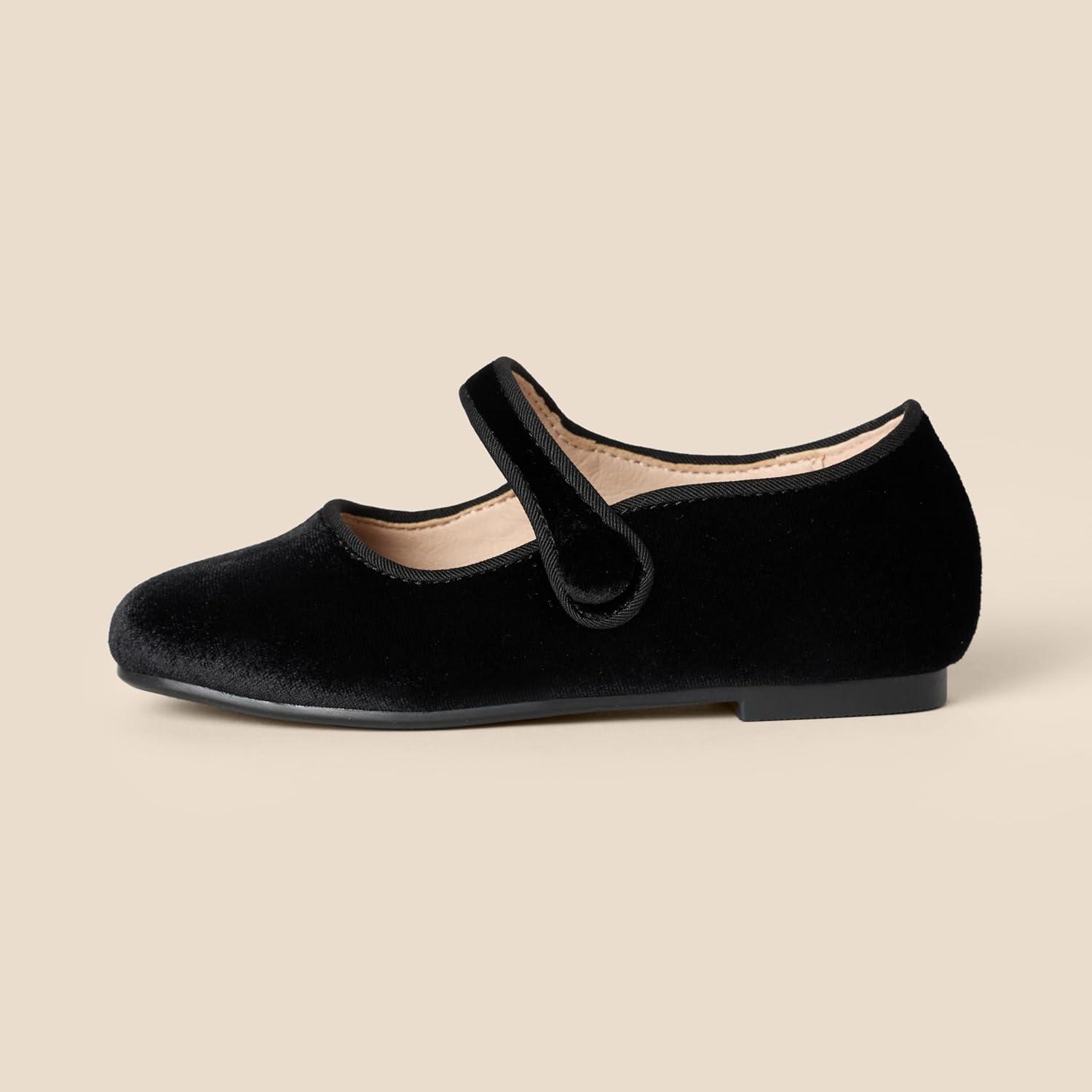 imageAmazon Essentials x Sofia Grainge Toddler Girls Mary Jane Ballet Flat ShoesBlack