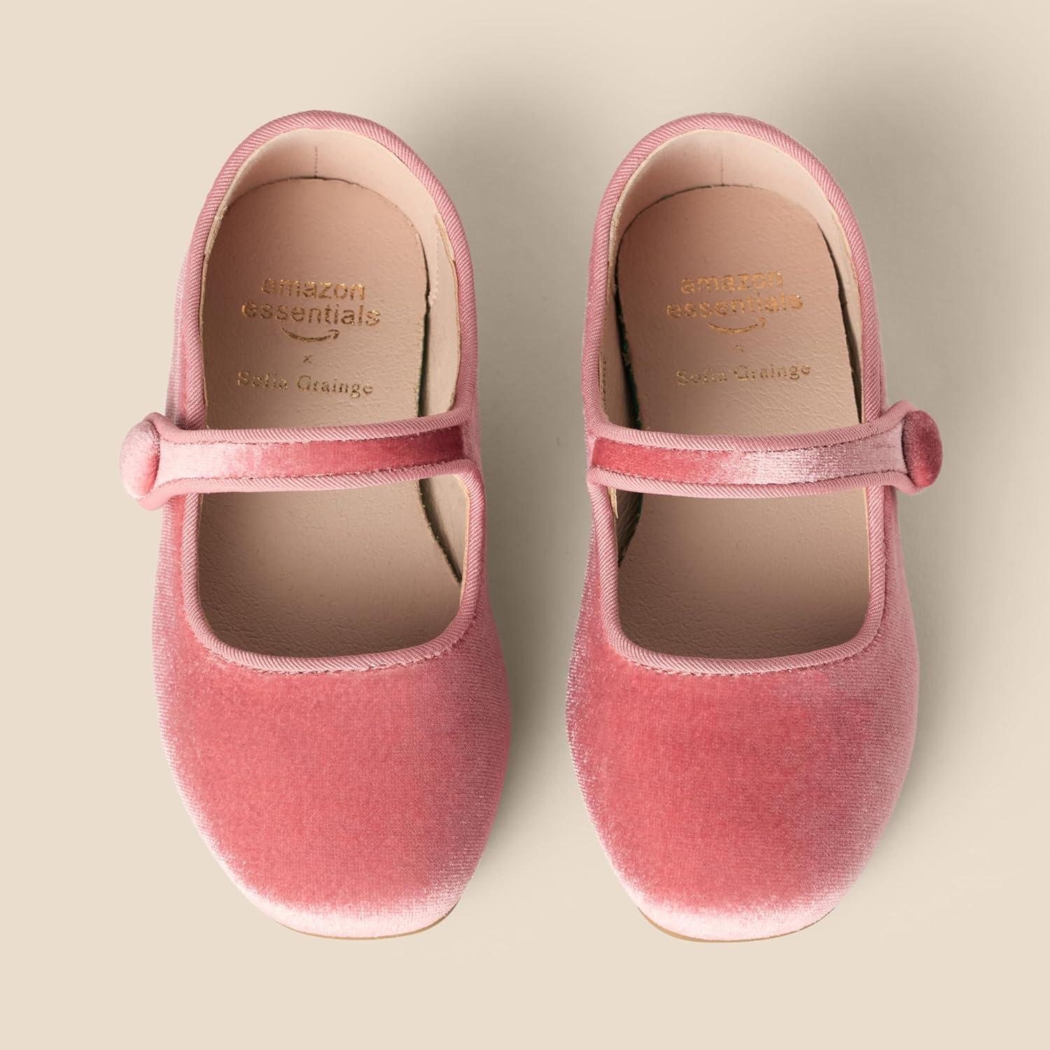 imageAmazon Essentials x Sofia Grainge Toddler Girls Mary Jane Ballet Flat ShoesPink