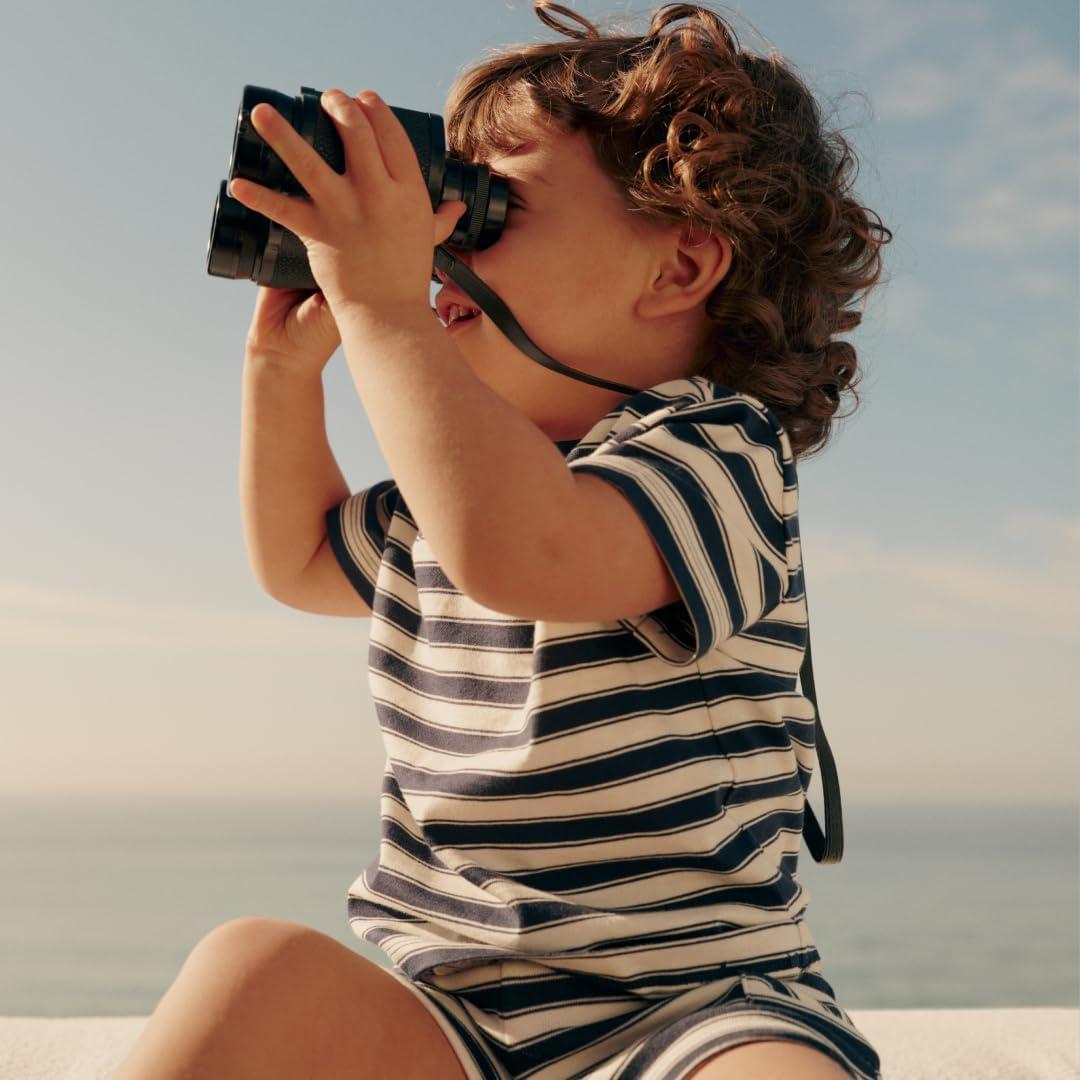 imageAmazon Essentials x Sofia Grainge Toddlers and Baby Boys Regular Fit TShirt and Short SetNavy Elephants