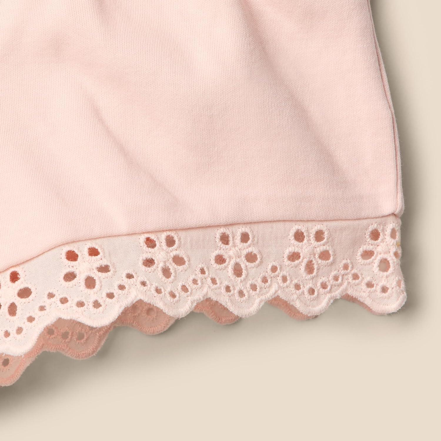 imageAmazon Essentials x Sofia Grainge Toddlers and Baby Girls Eyelet Short ampamp Top SetLight Pink