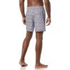 imageAmazon Essentials Mens 7quot QuickDry Swim TrunkNavy White Ditsy Floral