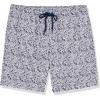 imageAmazon Essentials Mens 7quot QuickDry Swim TrunkNavy White Ditsy Floral