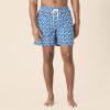 imageAmazon Essentials Mens 7quot QuickDry Swim TrunkNavy White Posey Floral