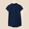 imageAmazon Essentials x Sofia Grainge Baby Boys Short Sleeve Romper Pack of 2Light BlueNavy