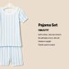 imageAmazon Essentials x Sofia Grainge Mommy and Me Short Sleeve Pajama SetPale Blue Bold Stripe