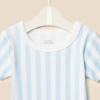 imageAmazon Essentials x Sofia Grainge Mommy and Me Short Sleeve Pajama SetPale Blue Bold Stripe