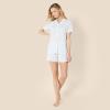 imageAmazon Essentials x Sofia Grainge Mommy and Me Short Sleeve Pajama SetPale Blue Bold Stripe