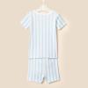 imageAmazon Essentials x Sofia Grainge Mommy and Me Short Sleeve Pajama SetPale Blue Bold Stripe