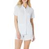 imageAmazon Essentials x Sofia Grainge Mommy and Me Short Sleeve Pajama SetPale Blue Bold Stripe