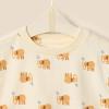 imageAmazon Essentials x Sofia Grainge Toddlers and Baby Boys Regular Fit TShirt and Short SetIvory Elephants