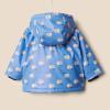 imageAmazon Essentials x Sofia Grainge Toddlers and Baby Boys WaterRepellent Rain JacketCornflower Blue Elephants