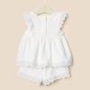 imageAmazon Essentials x Sofia Grainge Toddlers and Baby Girls Eyelet Short ampamp Top SetWhite