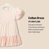 imageAmazon Essentials x Sofia Grainge Toddlers and Baby Girls Puff Sleeve DressPeach Classic Stripe