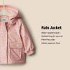 imageAmazon Essentials x Sofia Grainge Toddlers and Baby Girls WaterRepellent Rain JacketLight Pink Giraffe