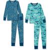 Aqua Green Whale/Blue Sea Life