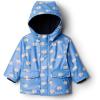 imageAmazon Essentials x Sofia Grainge Toddlers and Baby Boys WaterRepellent Rain JacketCornflower Blue Elephants