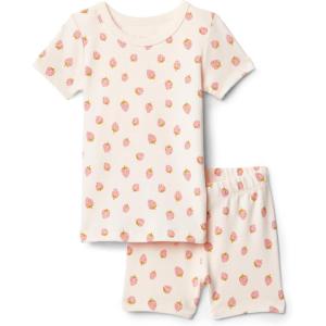 imageAmazon Essentials x Sofia Grainge Mommy and Me Short Sleeve Pajama SetPeach Strawberry Toss