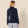 imageAmazon Essentials Womens RegularFit Matte Jersey ButtonDown ShirtNavy