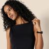 imageAmazon Essentials Womens SlimFit Rib Knit Boatneck Layering TankBlack