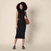 imageAmazon Essentials Womens SlimFit Ruched Matte Jersey Skirt Top Sold SeparatelyBlack