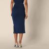 imageAmazon Essentials Womens SlimFit Ruched Matte Jersey Skirt Top Sold SeparatelyNavy