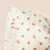 imageAmazon Essentials x Sofia Grainge Baby Girls Eyelet Bonnet HatIvory Pink Little Strawberries