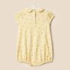 imageAmazon Essentials x Sofia Grainge Baby Girls Short Sleeve Peter Pan Collar Romper Pack of 2Ditsy FlowersIvory
