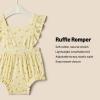 imageAmazon Essentials x Sofia Grainge Baby Girls Sleeveless Ruffle RomperLight Tan Ditsy Flowers