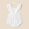 imageAmazon Essentials x Sofia Grainge Baby Girls Sleeveless Ruffle RomperWhite