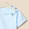 imageAmazon Essentials x Sofia Grainge Toddlers and Baby Boys Short Sleeve TShirts Pack of 2Light BlueStripe