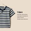 imageAmazon Essentials x Sofia Grainge Toddlers and Baby Boys Short Sleeve TShirts Pack of 2Light BlueStripe