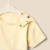 imageAmazon Essentials x Sofia Grainge Toddlers and Baby Boys Short Sleeve TShirts Pack of 2Pale YellowStripe