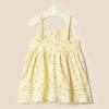 imageAmazon Essentials x Sofia Grainge Toddlers and Baby Girls Knit Casual DressLight Tan Ditsy Flowers