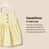 imageAmazon Essentials x Sofia Grainge Toddlers and Baby Girls Knit Casual DressLight Tan Ditsy Flowers