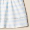 imageAmazon Essentials x Sofia Grainge Toddlers and Baby Girls Knit Casual DressPale Blue Bold Stripe
