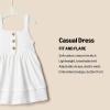 imageAmazon Essentials x Sofia Grainge Toddlers and Baby Girls Knit Casual DressWhite