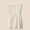 imageAmazon Essentials x Sofia Grainge Toddlers and Baby Girls Linen DressIvory Bar Stripe